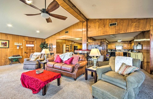Cedar Creek Reservoir House | Waterfront Home w/Boat Dock in Gun Barrel City