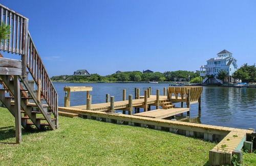 Brigands' Bay House | Waterfront home with amazing sunrise/set views, kayaks, SUPs, dock & pool access