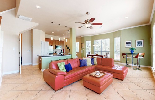 Kingsland House | Waterfront home with game room, decks, pool, smart TVs, kayaks, & gas grill