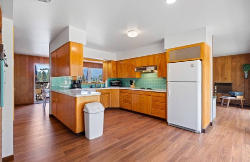 Post Falls House | Waterfront home with retro flare - private dock w/boat slip & game room