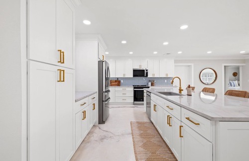 Palm Harbor House | Waterfront Island Oasis FULLY REMODELED! W/BOAT DOCK!