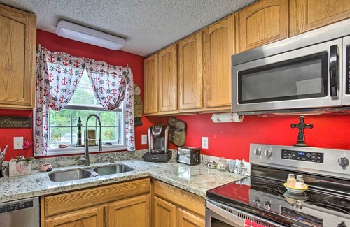 Kiln House | Waterfront Kiln Retreat w/ Multiple Decks & Dock!