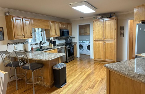 Scottsboro House | Waterfront Mid Lake Home with Dock ~ Pets Welcome! ~ Same Cove as Boat Ramp!