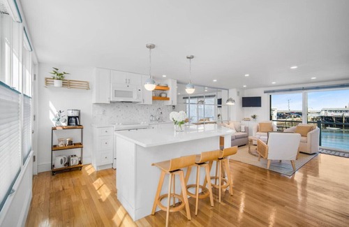Rockport House | Waterfront Rockport Gem Steps to Shops and Beaches