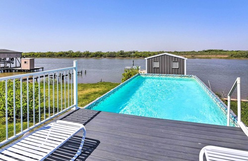 Cedar Lane House | Waterfront Sargent House w/ Sparkling Pool!