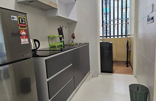 Kuching Condo | Waterfront Suite A, Serene View @Riverine Resortnn