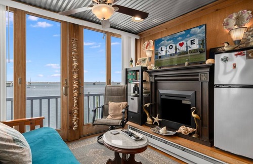 Chincoteague Condo | Waterfront Sunsets on Marsh Island!