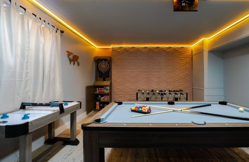 Florida North Atlantic Coast Villa | Waterfront w/ Beach, Htd Pool Cinema Gameroom Tiki