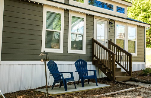 Steele Creek Cabin | Waterview Family Style Two Bedroom Cabin #7 at Long Cove Resort by RedAwning