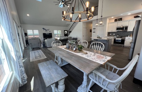 Marion House | Welcome to Hummingbird Haven- A new lakefront home with amazing sunset views