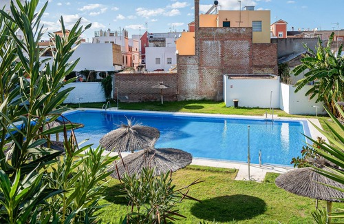La Algaba Apartment | Welcome to this apartment with shared pool outside Seville.