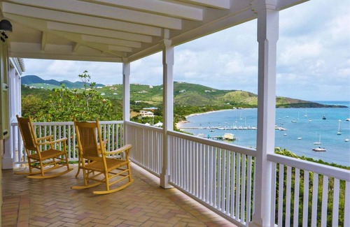 Grapetree Villa | Welcome to Yacht Haven! Caribbean Sea Views! 3 bedrooms! Private Pool!