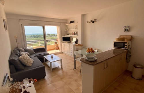 Empuriabrava Apartment | Well-equipped apt, in the center of town, near beach and shops, overlooking natural park and sea.