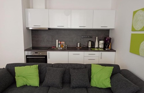 Zelezna Ruda Apartment | Wellness Rezidence Javor, Ubytování se zasklenou terasou v centru Železné Rudy