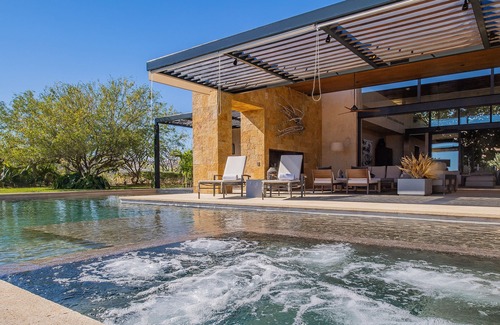 San Jose del Cabo Villa | West Enclave 8: 1 Row Back from Staircase to Beach on Grounds of Luxury Resort.