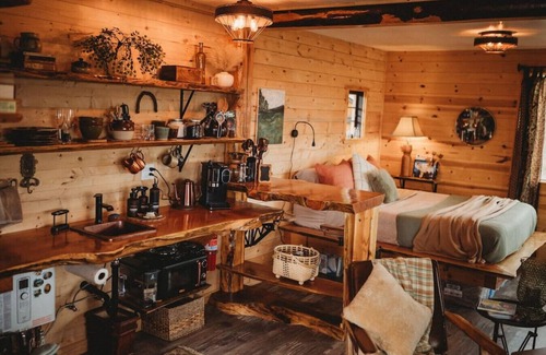Bell Hill House | "Whatever makes you happy, you put in your world."-Bob Ross