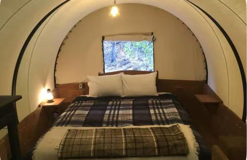 Alton Cabin | Whispering Pines Glamping Resort Wagon #3