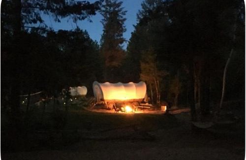 Alton Cabin | Whispering Pines Glamping Resort Wagon #3