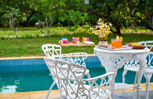 Saligrama Villa | White Serenity Classic Pool Villa Udupi