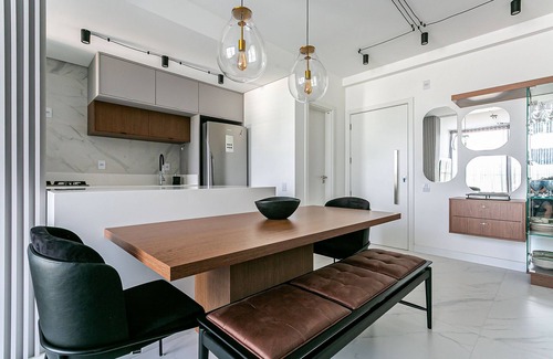 Jurere Apartment | WI-FI 300MB | Rooftop with Pool in Jurerê #JA15