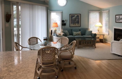 Harvey Cedars Condo | Wi/Fi. Streaming TV. Rooftop Deck. Outisde Shower. Deck. Oceanview. Balcony. Beach Chairs. Beach Badges. Pets Considered. Harvey Cedars, Dog Friendly, Steps to the beach 140085