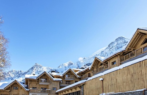 Les Houches Apartment | Wifi, fitness, swimming pool, balcony, parking, tv, ski locker, 80m², Les Houches