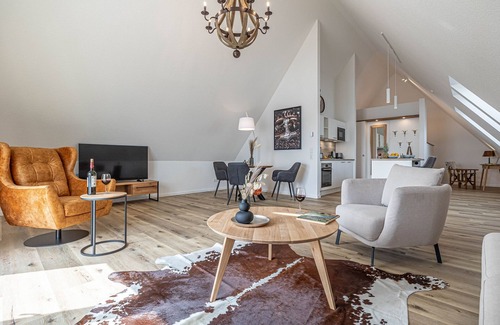 Schleswig Apartment | Wiking-koje 11 - Aufzug, Dusche, Balkon, Waschmaschine, Parkplatz