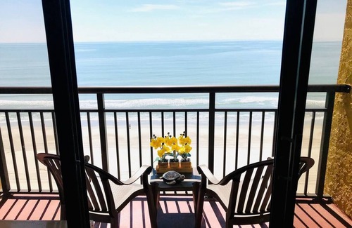 Myrtle Beach Condo | Winter Rates! Flawless Direct Oceanfront Suite @ The Caravelle