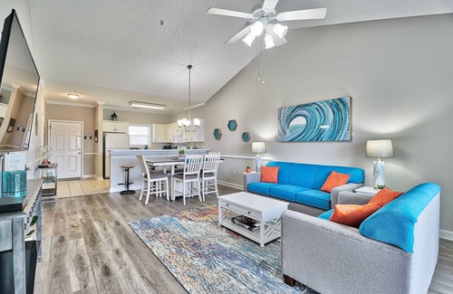 Carolina Forest Apartment | Winter Rates! Relaxing 2BR Unit with Pool View