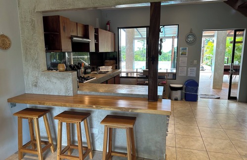 Las Delicias Villa | With terrace and pool: 7 minutes from Montezuma's beaches and restaurants!