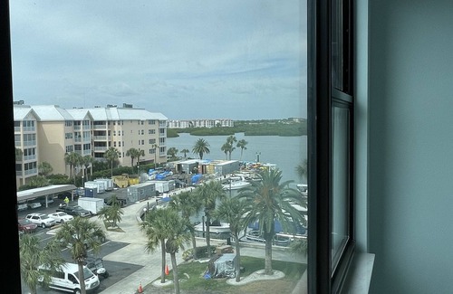 Siesta Key Condo | Within walking distance of Siesta Key Beach! Beautiful view of bay!