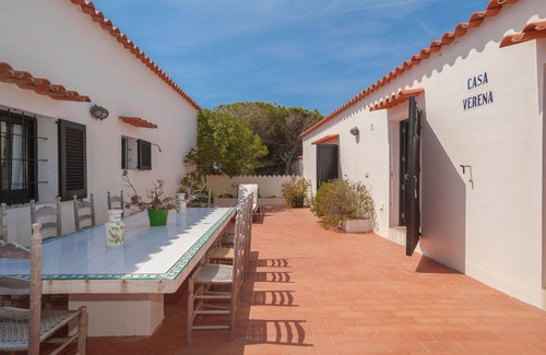 Formentera House | Wonderful private villa for 8 people with WIFI, A/C, TV, patio, panoramic view and parking