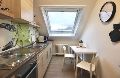 Bad Berleburg Apartment | Wohnträumerei design apartment at the premium hiking resort with mountain view, WLAN, parking lot