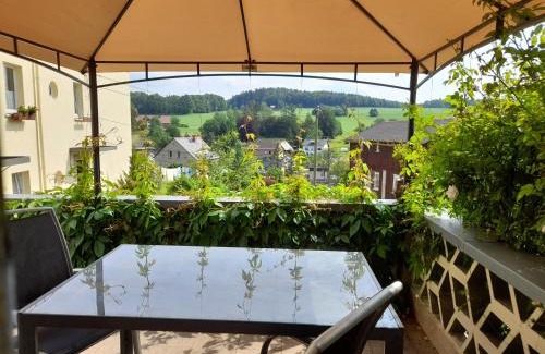 Reinhardtsdorf-Schoena Apartment | Wolfsbergblick