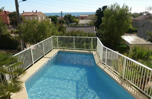 Saint-Pierre-la-Mer House | Wonderful private villa for 6 people with private pool, A/C, WIFI, TV and terrace
