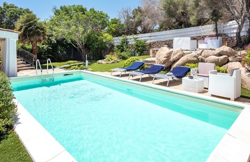San Teodoro Villa | Wonderful Ginepro Villa, private pool, panoramic sea view, 700 mt from the beach