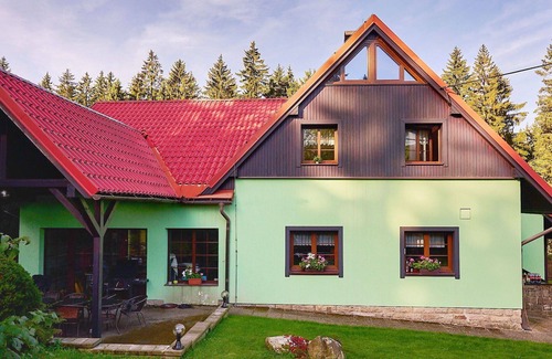 Smrzovka House | Wonderful private villa with WIFI, private pool, TV, terrace, panoramic view and parking
