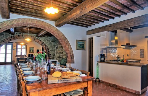 Bucine Villa | Wonderful private villa with private pool, WIFI, TV, veranda, panoramic view and parking