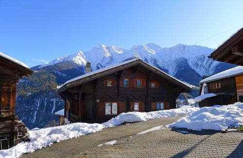 Riederalp House | Wonderful private villa for 8 guests with WIFI, TV, patio and panoramic view