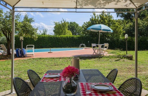 Simignano Villa | Wonderful private villa for 4 people with private pool, patio and parking, close to Siena