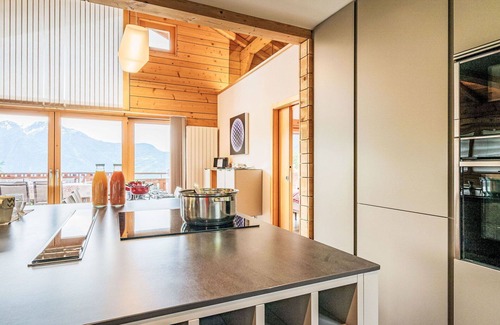 Ovronnaz House | Wonderful private villa for 8 guests with WIFI, TV, terrace and panoramic view