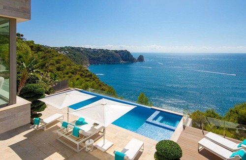 Cap de la Nau Villa | Wonderful private villa for 8 people with WIFI, private pool, A/C, TV, terrace and panoramic view