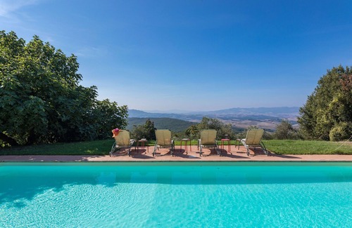 Gambassi Terme Villa | Wonderful private villa with private pool, WIFI, TV and panoramic view, close to San Gimignano