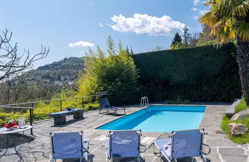 Melide House | Wonderful private villa with private pool, WIFI, TV, patio, pets allowed and panoramic view