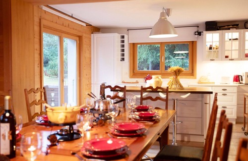 Villars-sur-Ollon House | Wonderful private villa for 11 people with WIFI, TV, terrace and pets allowed