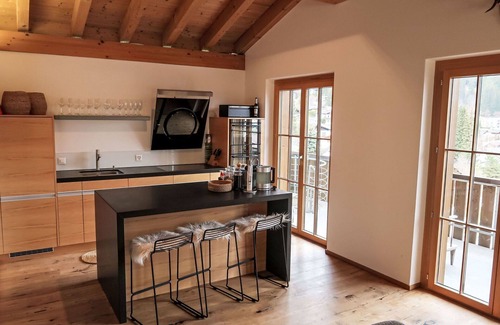 Laax House | Wonderful private villa for 8 people with WIFI, TV, patio and panoramic view