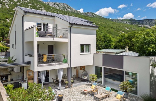 Tribalj House | Wonderful private villa for 8 people with A/C, WIFI, private pool, TV, terrace and parking