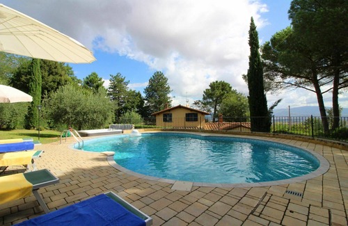 Ponte Buriano Villa | Wonderful private villa for 13 people with WIFI, private pool and TV