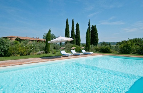 Argiano Villa | Wonderful private villa for 10 guests with A/C, WIFI, private pool, TV, patio and parking