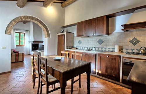 Cetona Villa | Wonderful private villa for 20 people with WIFI, A/C, private pool, TV, veranda and panoramic view
